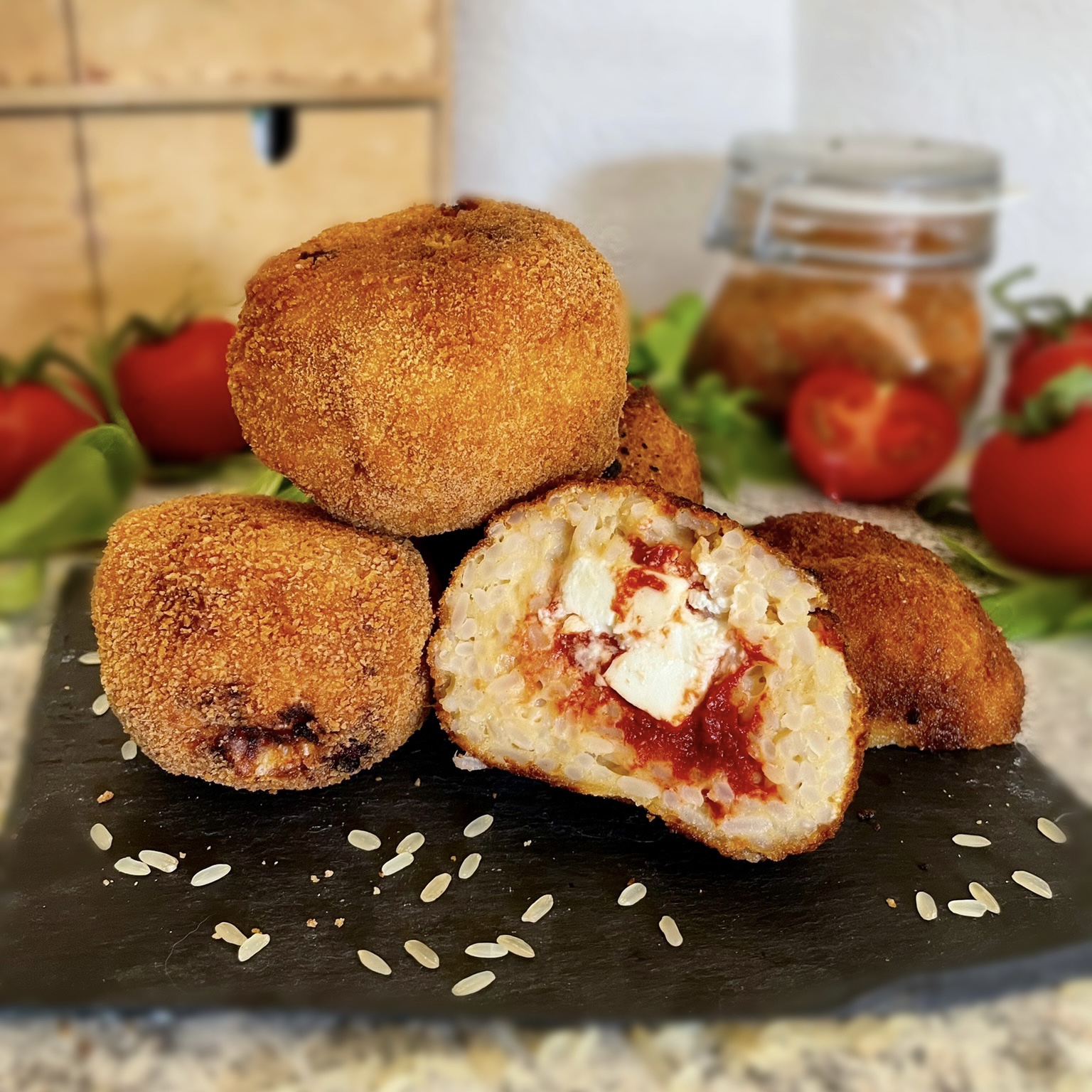 Arancini - sizilianische Reisbällchen - Italien für die Ohren